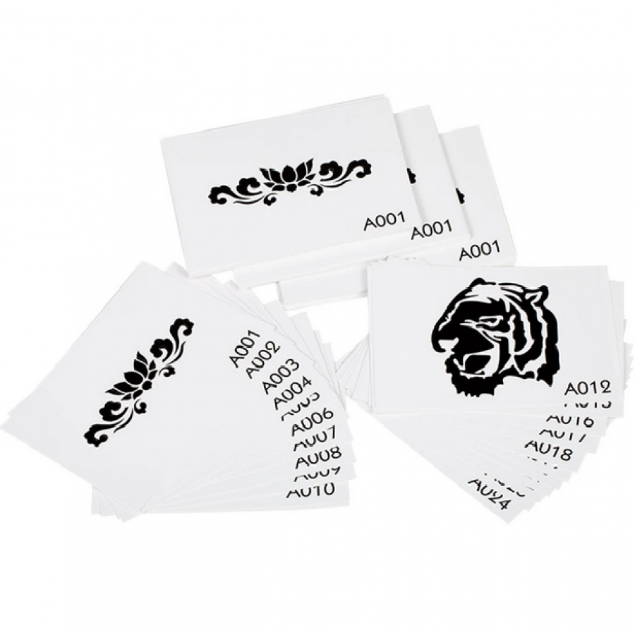 Tattoo Stencil Set | 24pcs Tattoo Stencil Set | 24pcs