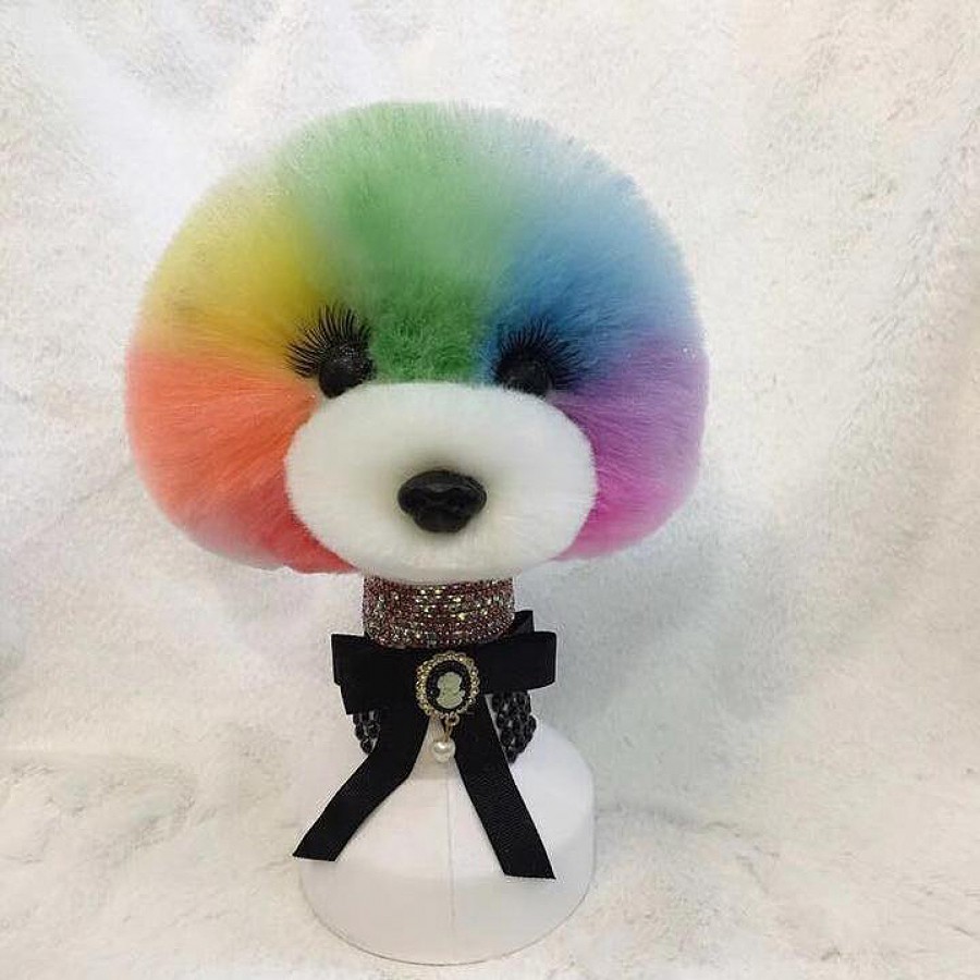Model Dog Head Wig - White Model Dog Head Wig - White