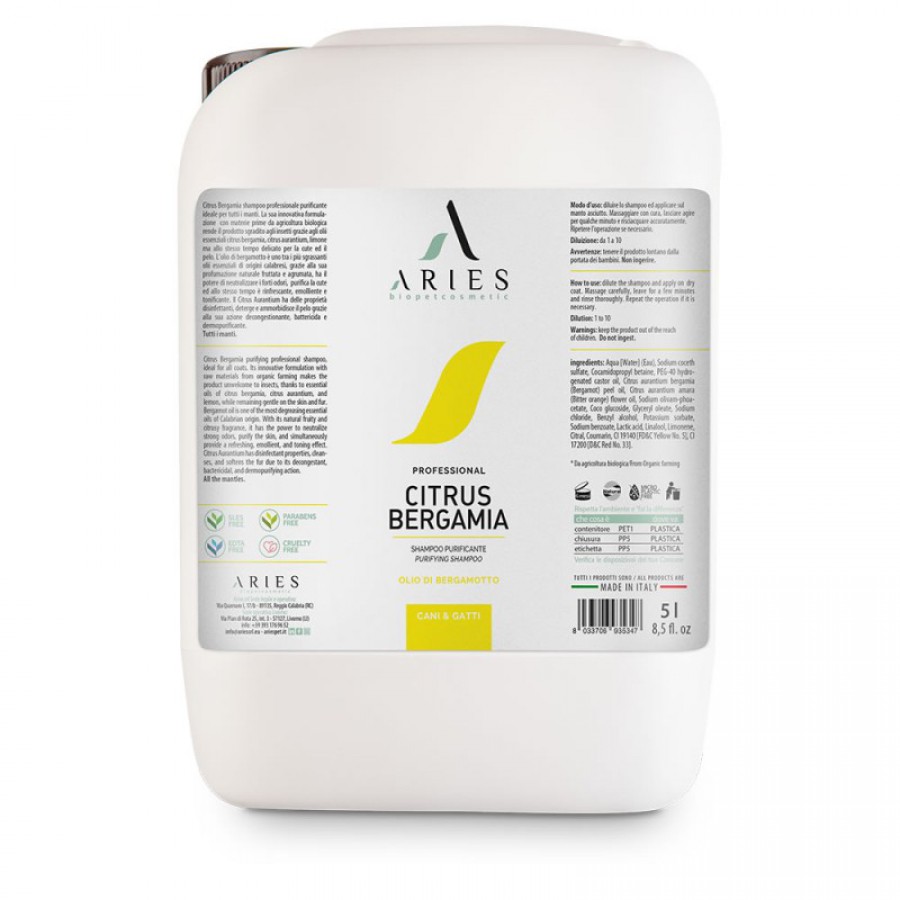 Citrus Bergamia Shampoo | 5L Citrus Bergamia Shampoo | 5L