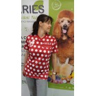 Big Bubbles Red (red - white dots, backside big poodle) Big Bubbles Red (red - white dots, backside big poodle)