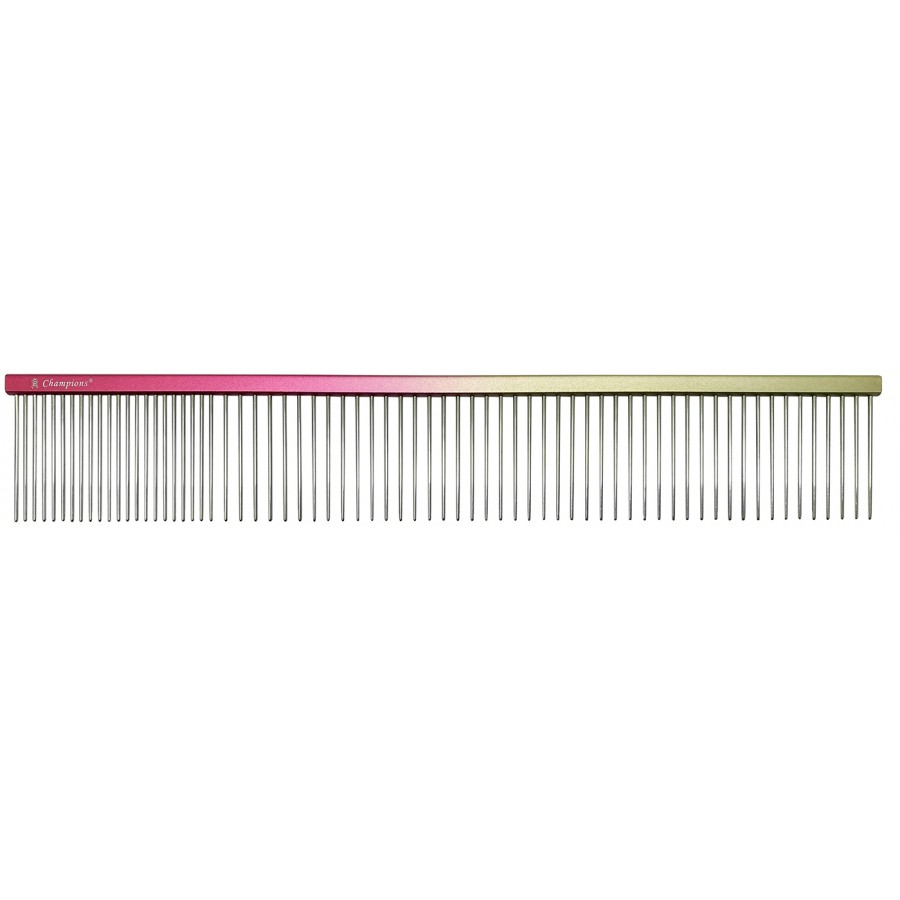 Prémium 'Super Light' alu fésű 80/20 fogsűrűség, szögletes profil, hossz 24,5 cm, foghosszúság 3,6 cm Prémium 'Super Light' alu fésű 80/20 fogsűrűség, szögletes profil, hossz 24,5 cm, foghosszúság 3,6 cm