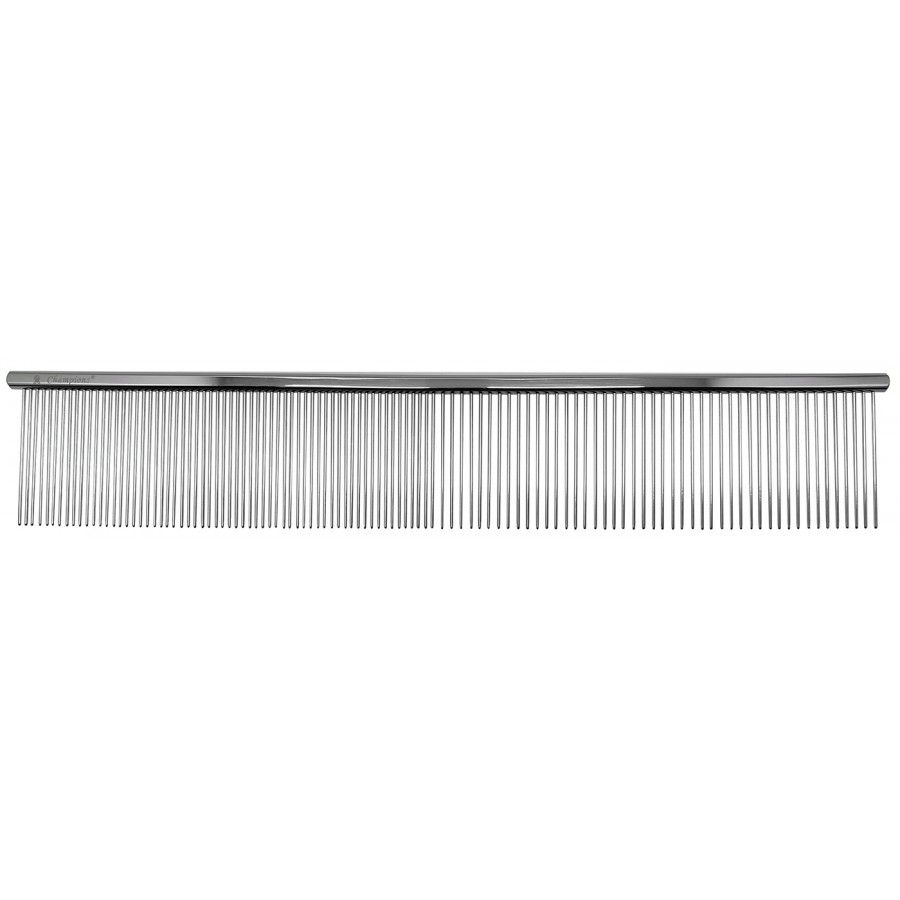 Fém fésű 50/50 fogsűrűség, szögletes profil, hossz 23 cm, foghosszúság 3,6 cm Fém fésű 50/50 fogsűrűség, szögletes profil, hossz 23 cm, foghosszúság 3,6 cm