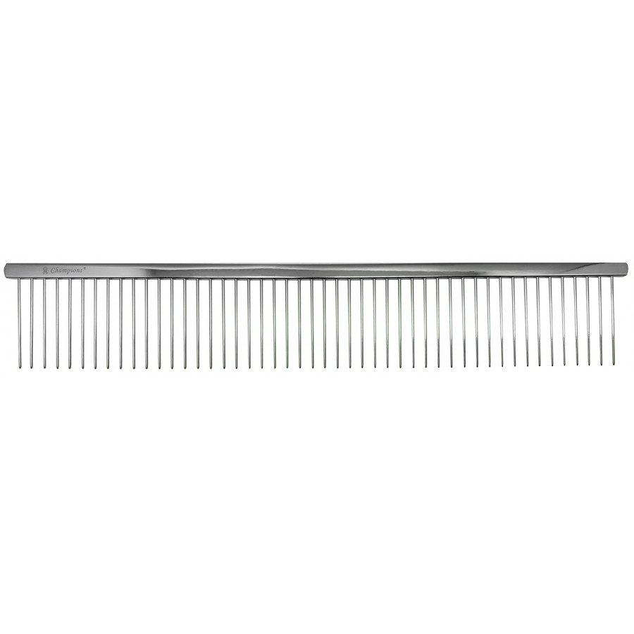 Fém fésű ritka fogsűrűség, szögletes profil, hossz 24,4 cm, foghosszúság 3,6 cm Fém fésű ritka fogsűrűség, szögletes profil, hossz 24,4 cm, foghosszúság 3,6 cm