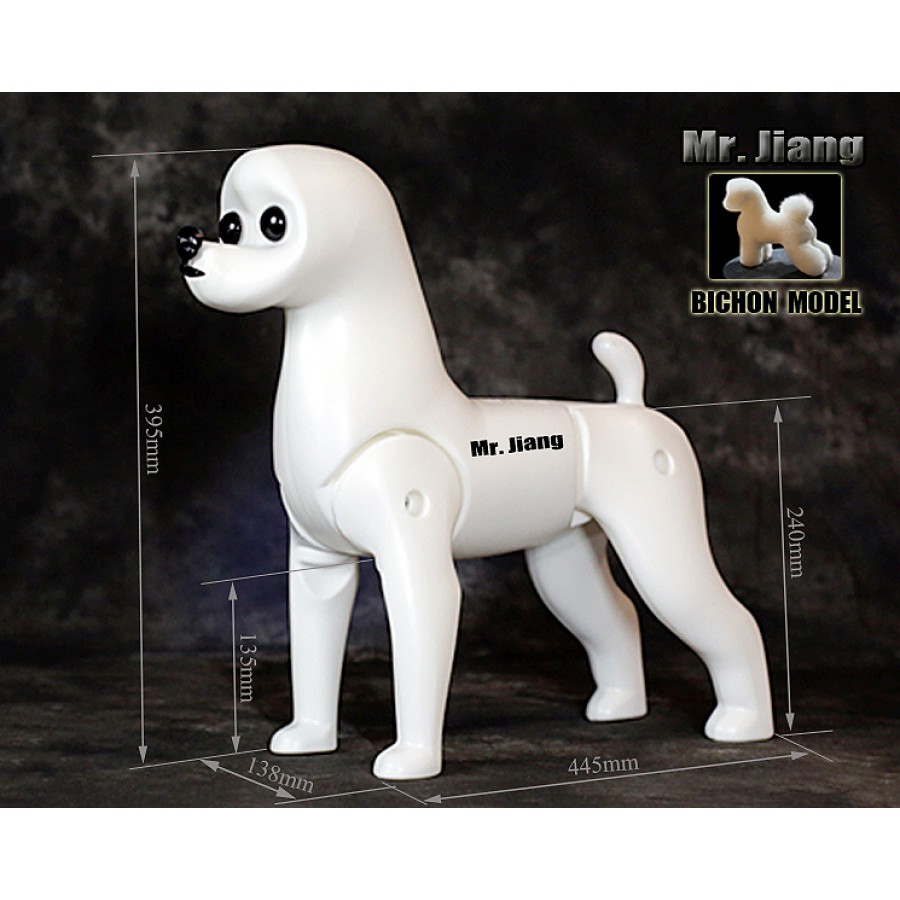 Bichon Model Dog (Szőr nélkül)