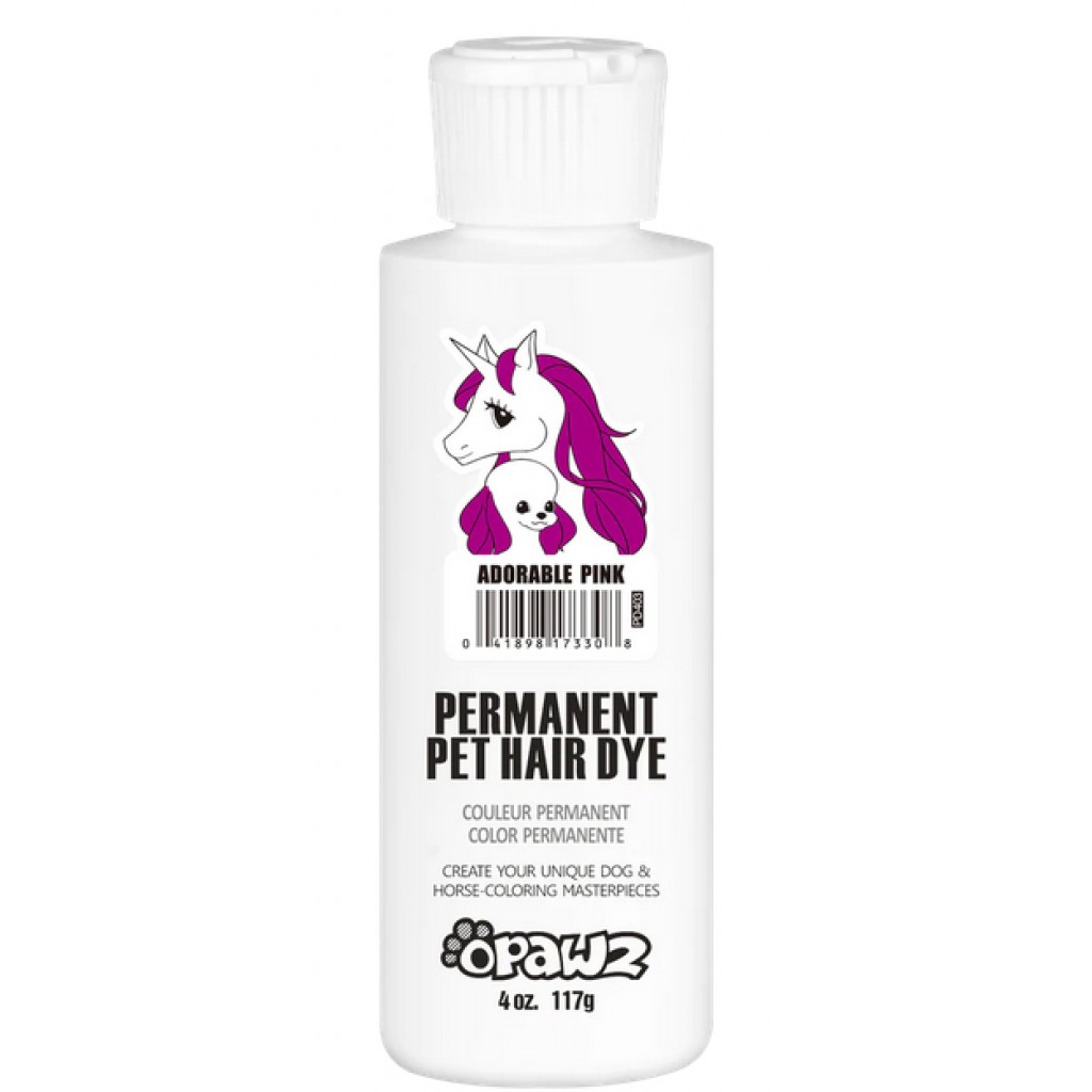 Permanent Pet Hair Dye Adorable Pink 117g