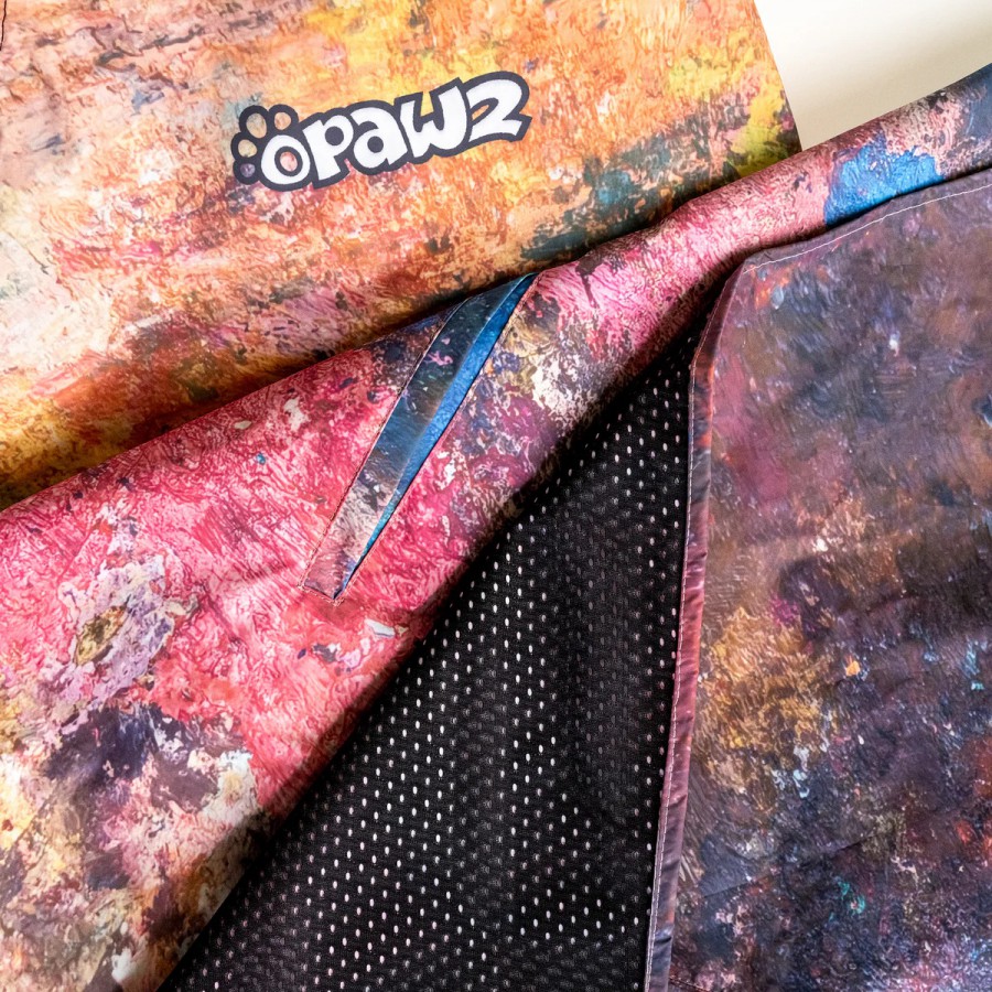 Vízálló kutyakozmetikai kötény - kék Vízálló kutyakozmetikai kötény - kék