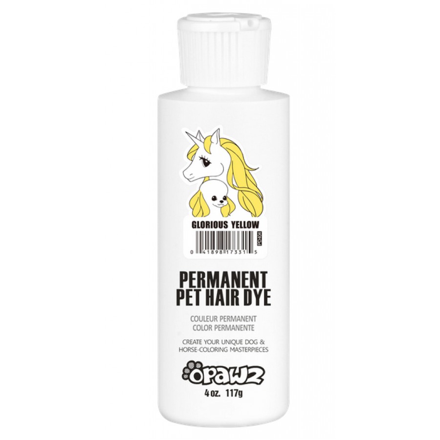 Permanent Pet Hair Dye - Glorious Yellow | 117g