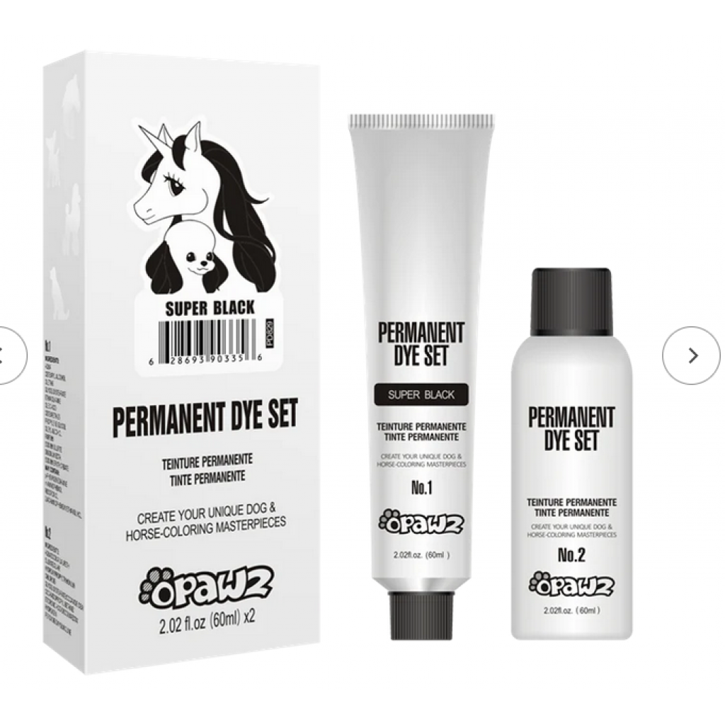 Dog Hair Dye-Super Black 60ml*2