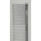 Fém fésű 80/20 fogsűrűség, szögletes profil, hossz 24,4 cm, foghosszúság 3,6 cm (KH)