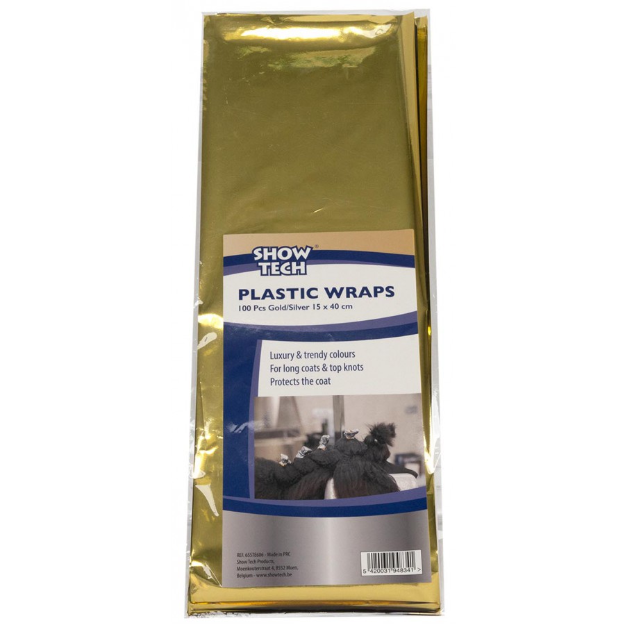 Plastic Wraps  Gold/Silver | 100db