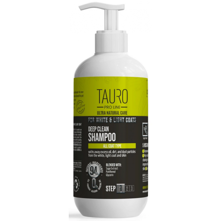 Deep Clean Shampoo for White and Light Coats | 1L